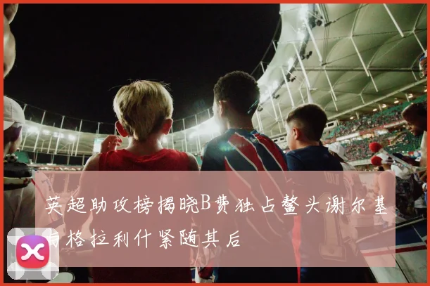 英超助攻榜揭晓B费独占鳌头谢尔基与格拉利什紧随其后